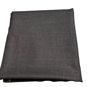 Superfine All Wool Gladstone Fabric Navy Black 60" Wide 2.5 Yards Total 2 pieces